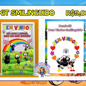 Imagem de capa para o Ebook 💛🐜 Kit Smilinguido 🐜💛
