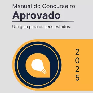 Imagem de capa para o Ebook Manual do Concurseiro Aprovado