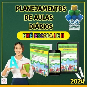 Curso PLANEJAMENTO DIÁRIO PRÉ I E II - SEMESTRAL E ANUAL 2024/ 2025
