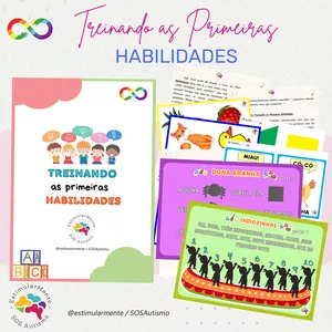 Imagem de capa para o Ebook AUTISMO - Treinando As Primeiras Habilidades