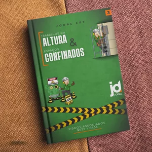 Imagem de capa para o Ebook JD3 | Trabalhos em ALTURA &amp; ESPAÇOS CONFINADOS