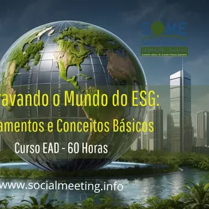 Imagem de capa para o Curso online ESG - Fundamentos e Conceitos Básicos.