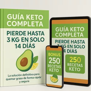 Imagen de portada para Ebook GUIA KETO: PIERDE 3 KG EN SOLO14 DIAS