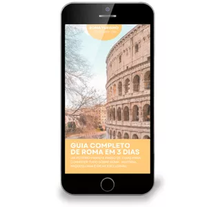 Imagem de capa para o Ebook O MELHOR ROTEIRO PARA CONHECER ROMA EM 3 DIAS