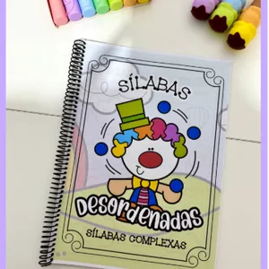 Imagem de capa para o Ebook Apostila Sílabas Desordenadas- Sílabas Complexas