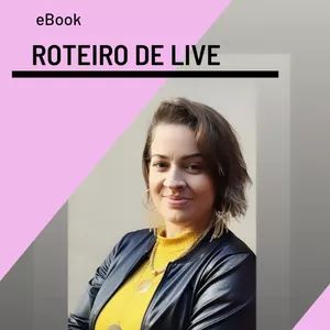 Imagem de capa para o Ebook Roteiro de Live