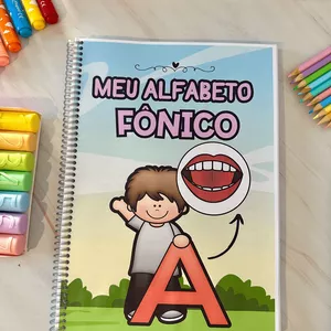 Imagem de capa para o Ebook Meu Alfabeto Fônico