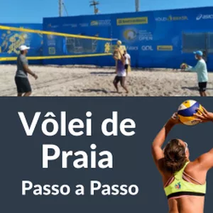 Imagem de capa para o Curso online VÔLEI DE PRAIA PASSO A PASSO