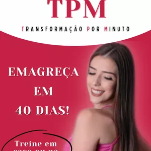 Imagem de capa para o Curso online MÉTODO TPM: EMAGREÇA EM 40 DIAS!