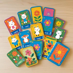 Imagen de portada para Ebook DIY Tarjetas Educativas para Mejorar la Memoria y concentración