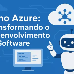 Imagem de capa para o Ebook IA no Azure: Transformando o Desenvolvimento de Software