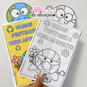 Imagem de capa para o Ebook LAPBOOK MEIO AMBIENTE