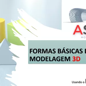 Imagem de capa para o Ebook Iniciando em modelagem tridimensional com as Formas básicas de modelagem 3D usando o Rhinoceros