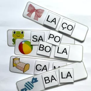 Imagem de capa para o Curso online Construindo palavras com duas sílabas 