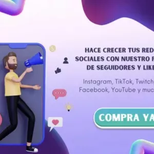 Imagen de portada para Curso online Panel de SEGUIDORES, LIKES, VIEWS, y mucho más 