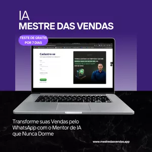 Imagem de capa para o Curso online IA mestre das vendas