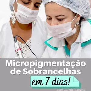 Imagem do curso Micropigmentação de Sobrancelhas em 7 Dias!