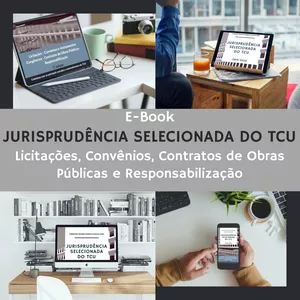 Imagem de capa para o Ebook Jurisprudência Selecionada do TCU - 2016 a 2020