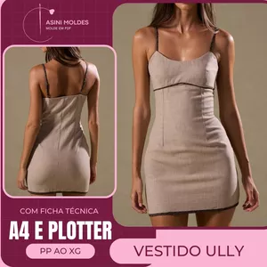 Imagem de capa para o Curso online VESTIDO ULLY - Molde em PDF