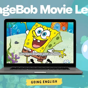 Cover image for Online course  SpongeBob SquarePants – ESL PowerPoint Movie Lesson (A2-B2)