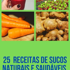 Imagem de capa para o Ebook Ebook de Sucos Naturais e Saudáveis