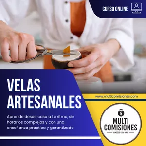 Imagen de portada para Curso online velas artesanales 