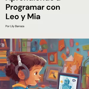 Imagen de portada para Ebook Aprendiendo Programación con Leo y Mia