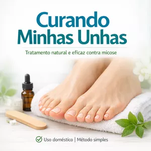 Imagem do curso CURANDO MINHAS UNHAS - Tratamento para micose de unha, pé e mão. 