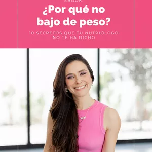 Imagen de portada para Curso online Ebook ¿Por qué no bajo de peso?: 10 secretos que tu nutriólogo no te ha dicho