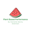 Plant Based Performance by Danielle Marie Dietitian logo