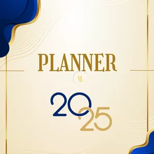 Imagem de capa para o Ebook PLANNER 2025