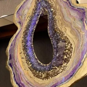 Imagem de capa para o Curso online Arte Geodo em Resina Avançado