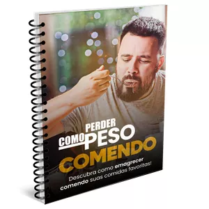 Imagem de capa para o Ebook Emagreça Comendo