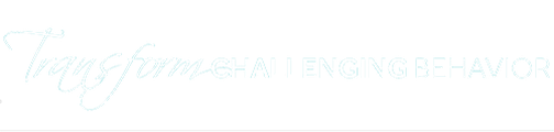 Transform Challenging Behavior Online Conference and Courses logo