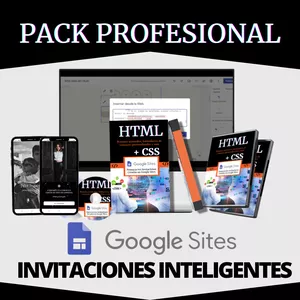 Imagen de portada para Ebook 🔥Potencia tus Invitaciones con el Pack de Estilos 🚀GOOGLE SITES✨