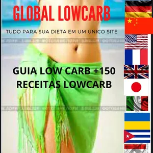 Imagem do curso Guia lowcarb + 150 RECEITAS PARA ALMOÇOS LOWCARB
