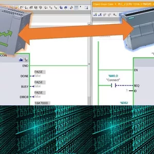 Imagem de capa para o Curso online Comunicação aberta TCP/IP via Ethernet industrial para CLPs