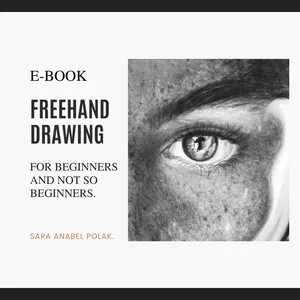 Cover image for Ebook Freehand Drawing - For Beginners and Not So Beginners.