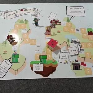 Imagem de capa para o Ebook Jogo tabuleiro multiplicação de dois algarismos