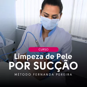 Imagem do curso Limpeza de Pele por Sucção - Método Fernanda Pereira