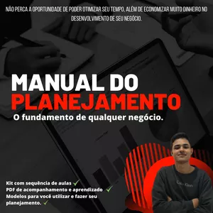 Imagem de capa para o Curso online Manual do Planejamento