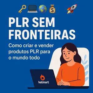 Imagem de capa para o Curso online 🚀 PLR sem Fronteiras 🌍