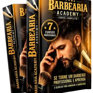 Imagem do curso Barbearia Academy - 7 Cursos Profissionais para Barbeiros