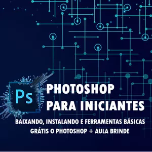 Imagem de capa para o Curso online Photoshop Básico