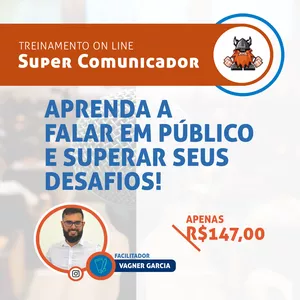 Imagem de capa para o Curso online Super Comunicador On-line