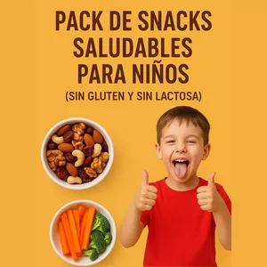 Imagen de portada para Curso online Pack de Snacks Saludables para Niños (Sin Gluten y Sin Lactosa)