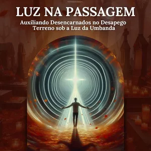 Imagem de capa para o Ebook Luz na Passagem: Auxiliando Entes Queridos no Desapego Terreno