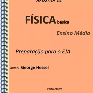 Imagem de capa para o Ebook FÍSICA para o ensino médio e EJA.