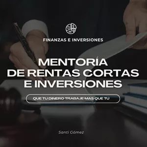 Imagen de portada para Curso online Mentoría de rentas cortas e inversiones ⚡️