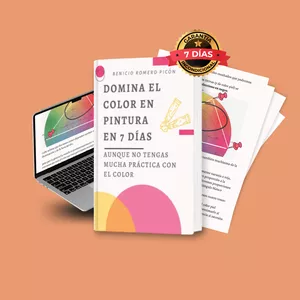 Imagen de portada para Ebook Domina el color en pintura en 7 días